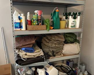 Garage miscellaneous (shelving unit NFS)