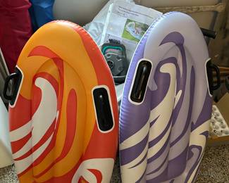 Waterslide and air pump!