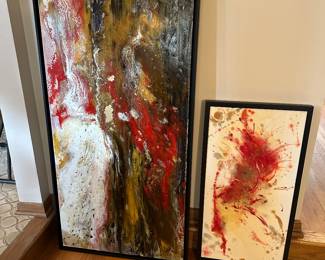 Framed wall decor....