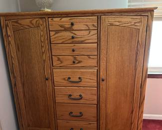 (2) Blackhawk Furniture tall cedar lined dressers (only one is photographed)