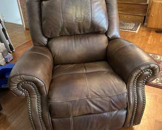 Leather armchair