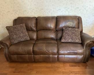 Leather sofa