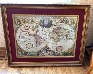 Framed wall decor