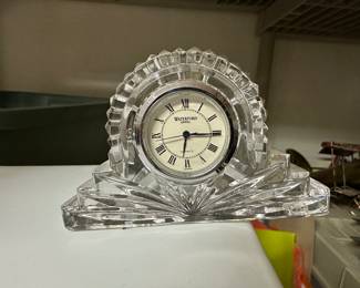 Waterford desk clock