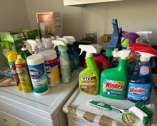 Cleaning supplies and more