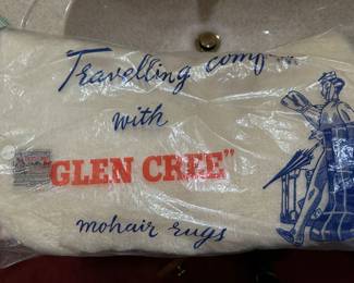 Glen Cree mohair blanket