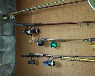 fishing poles