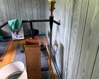 Brass Floor / Pole Lamp