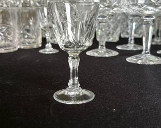 Crystal Cordial Glass