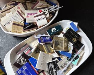 vintage matchbooks