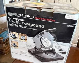 Sears Craftsman miter Saw