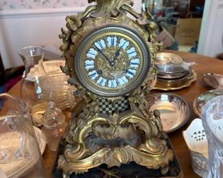 Louis XV Style Bronze Mantel clock