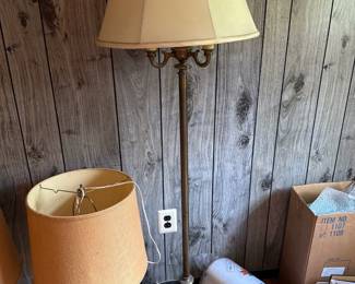 Brass Floor Lamp