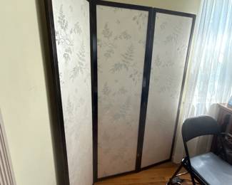 3 panel room divider