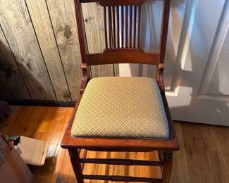 vintage oak chair