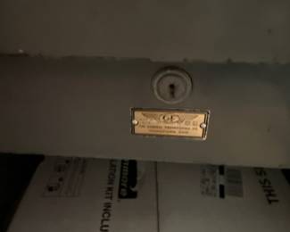 The General Fireproofing Desk with Lock