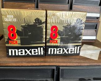 Maxell 8 pack Audio Cassettes