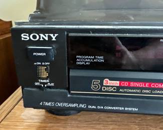 Sony 5 disc CD Changer
