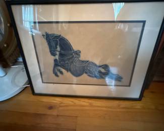 Thai Temple Rubbing on Rice Paper