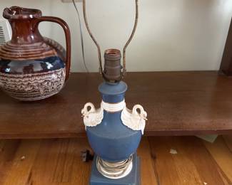 urn shaped lamp