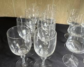 Crystal Water Goblets