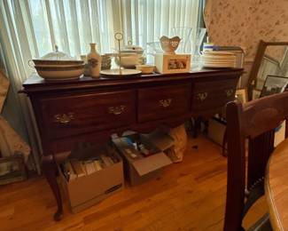 Cherry Wood Sideboard