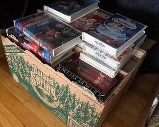 VHS Disney Tapes