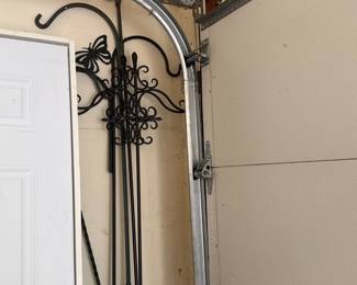 Wrought Iron Hanging Plant holders