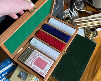 Poker Set in Case