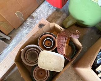 clay pots