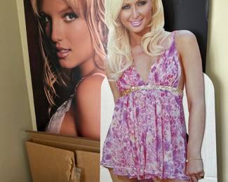 Paris Hilton Large Cut Out - Britney Spears Poster
