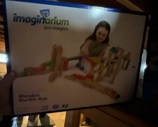 Imaginarium wooden marble run