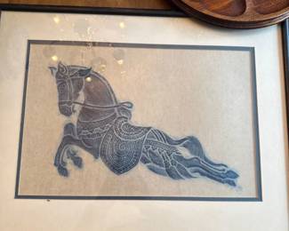 Thai Temple Rubbing on Rice Paper