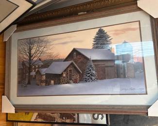 Twilight Barn by J. Wayne Bystrom