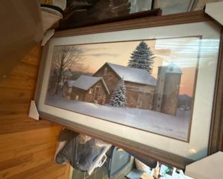 Twilight Barn by J. Wayne Bystrom