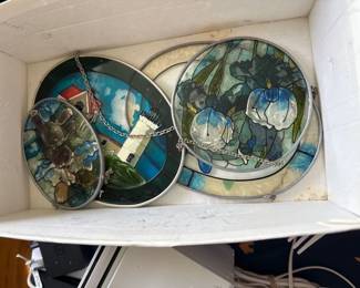 Stained Glass Wall Hanging Decor