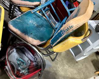 Dining chairs for 1960's table (there are two more just like these)