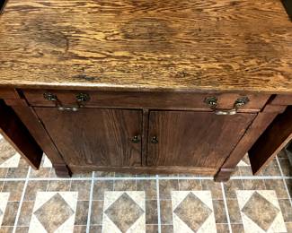 Antique Oak Cabinet