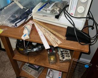 Sewing machine and notions