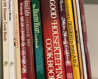 Some of the cookbooks