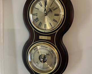 Clock and Barometer