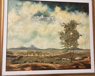Vtg Painting Marie Diebel