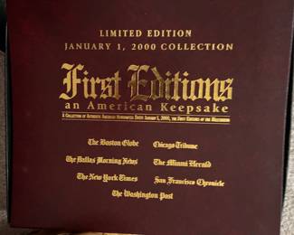 First Edition Newspapers