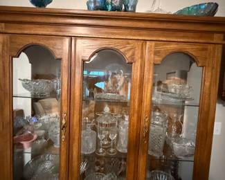 Beautiful China Cabinet with Light
