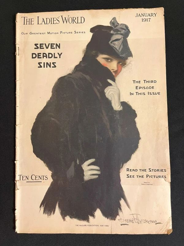 158 Antique 1917 Ladies Worldmin