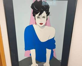 158 Patrick Nagel Graphic Postermin