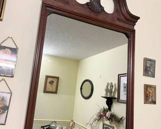 158 Federal Mahogany Mirrormin