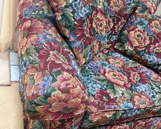 158 LADD Clayton Marcus Floral Tapestry Upholstery Detailmin