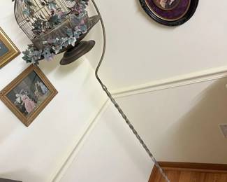 158 Vintage FloorStanding Birdcagemin
