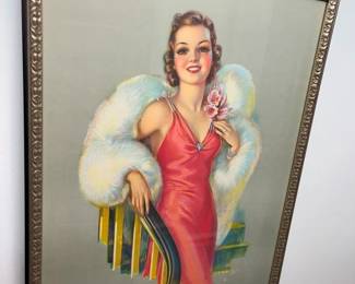 158 Jules Erbit Hello, Everybody 1940s Pinup Calendar Printmin
